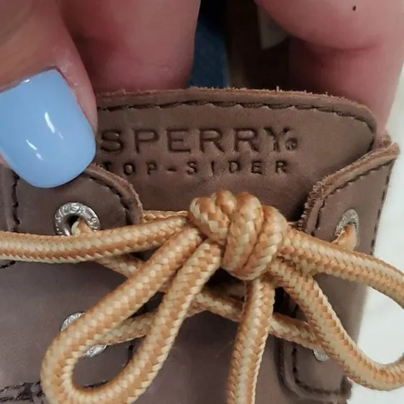 Sperry boys Top Sider Boat Shoes 1.5 excellent condition - Picture 1 of 6